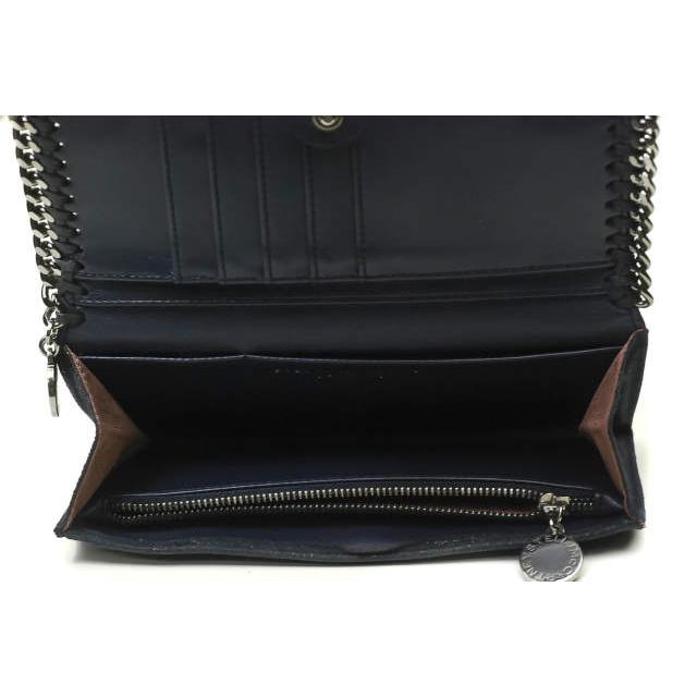 Stella McCartney ステラマッカートニー Falabella Continental Wallet ファラベラ フラップロングウォレット ネイビー 長財布 lm1415 |  | 06