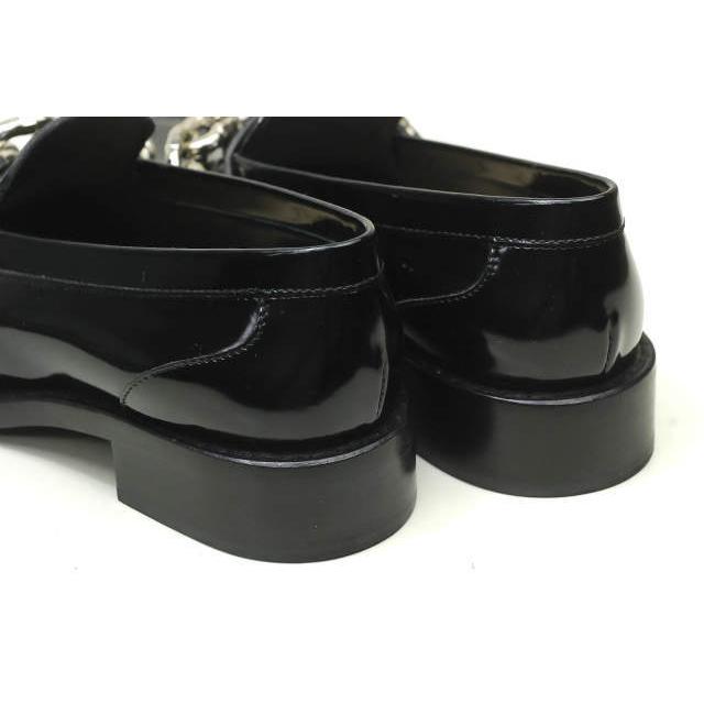 LOUIS VUITTON ルイ・ヴィトン 16SS SAMOURAI FLAT LOAFER サムライ・ライン エナメルチェーンローファー 35.5(22.5cm) ブラック lm1422 |  | 10