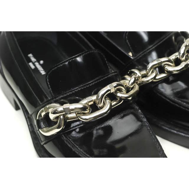 LOUIS VUITTON ルイ・ヴィトン 16SS SAMOURAI FLAT LOAFER サムライ・ライン エナメルチェーンローファー 35.5(22.5cm) ブラック lm1422 |  | 06