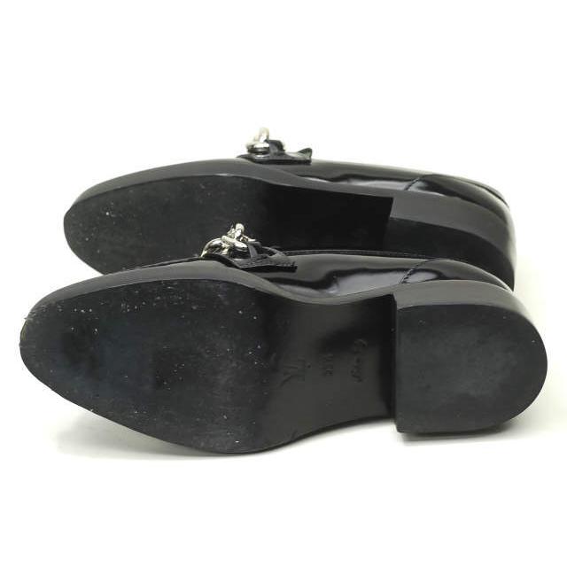 LOUIS VUITTON ルイ・ヴィトン 16SS SAMOURAI FLAT LOAFER サムライ・ライン エナメルチェーンローファー 35.5(22.5cm) ブラック lm1422 |  | 09