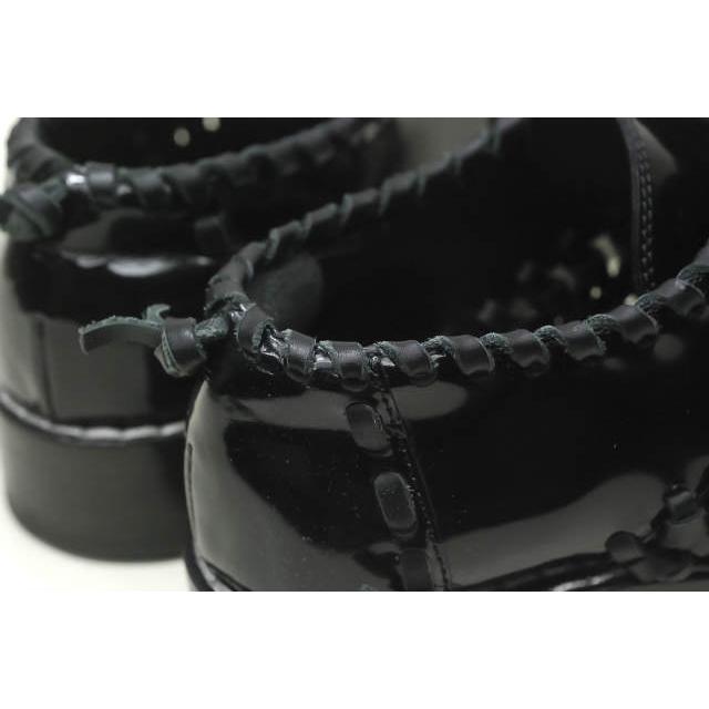 LOUIS VUITTON ルイ・ヴィトン 16SS MANGA FLAT RICHELIEU 編み上げエナメルレースアップシューズ A95lBGZAA 34(21.5cm) ブラック lm1423 |  | 05