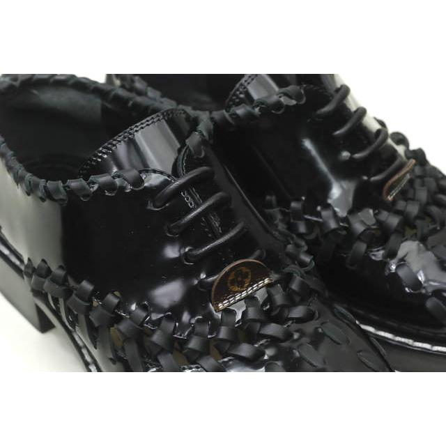 LOUIS VUITTON ルイ・ヴィトン 16SS MANGA FLAT RICHELIEU 編み上げエナメルレースアップシューズ A95lBGZAA 34(21.5cm) ブラック lm1423 |  | 06