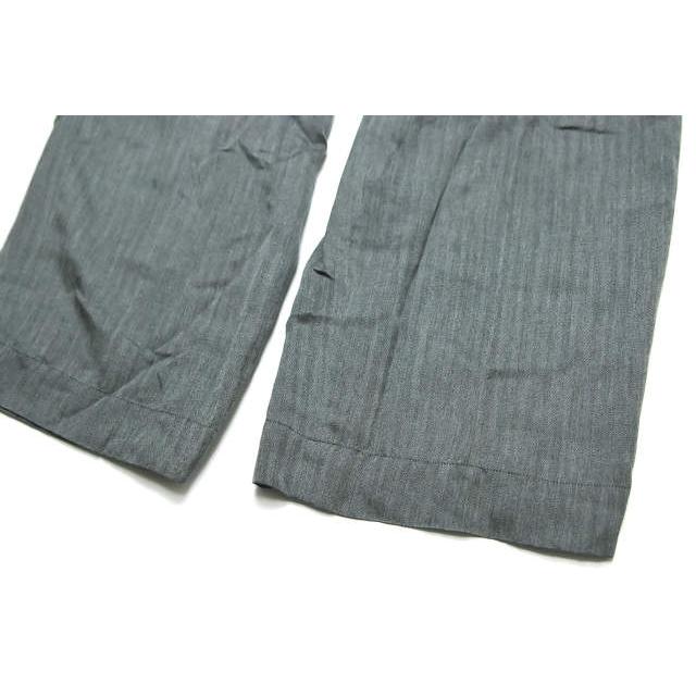 LIMI feu リミフゥ 18SS 日本製 ベルテッドヘリンボーンタックワイドスラックス LW-P05-210 S グレー パンツ ベルト付き バギー lm1480 |  | 08