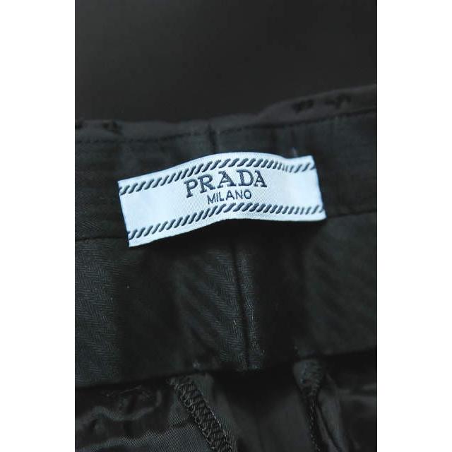 PRADA プラダ ストレッチポリエステルツイル スリムスラックス