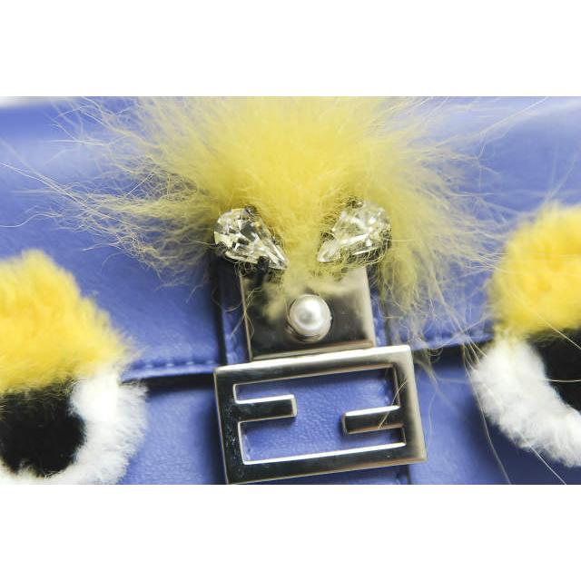FENDI フェンディ Baguette バッグバグズショルダー マイクロ 8M03543ZQ パープル ハンドバッグ ショルダーバッグ 2WAY モンスター lm1522 |  | 05