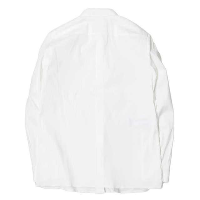 PRADA プラダ ストレッチコットンソリッドカラーシャツ DNA634 S152 F62 36 ホワイト 長袖 レギュラーカラー トップス |  | 01