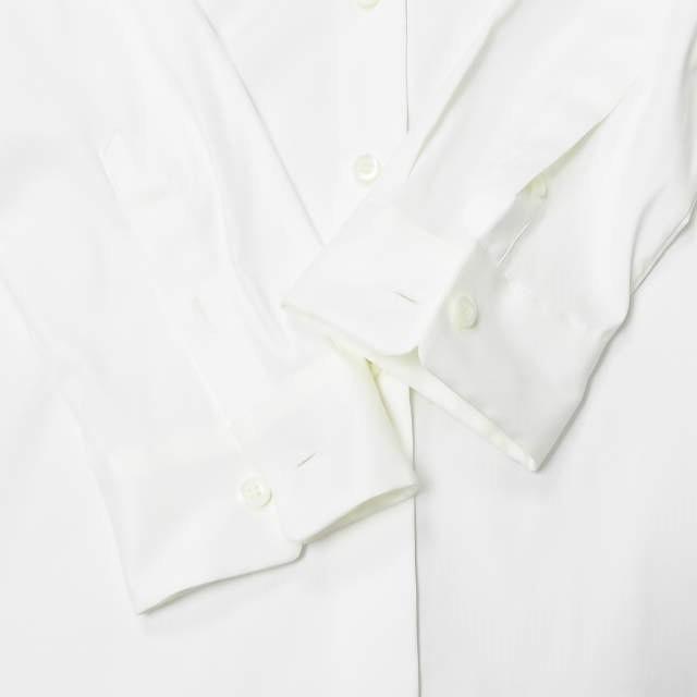 PRADA プラダ ストレッチコットンソリッドカラーシャツ DNA634 S152 F62 36 ホワイト 長袖 レギュラーカラー トップス |  | 04