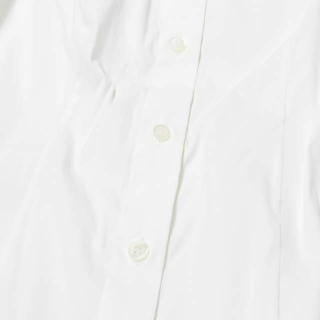 PRADA プラダ ストレッチコットンナローフィットソリッドシャツ DNA562 S122 F62 36 ホワイト 長袖 レギュラーカラー トップス |  | 04