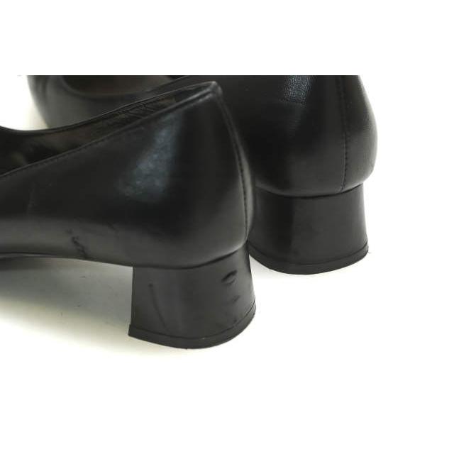 PRADA プラダ NAPPA リボンモチーフヒールパンプス DNC663 F035 36(23cm) ブラック ナッパレザー シューズ |  | 06