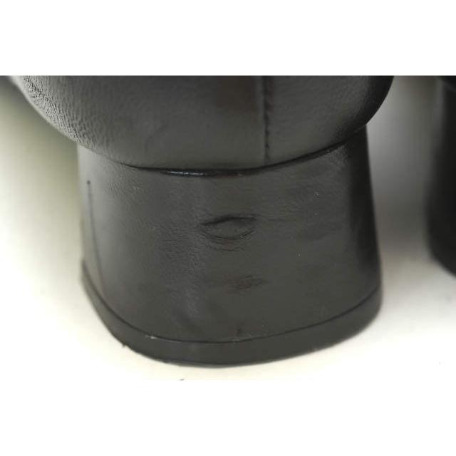 PRADA プラダ NAPPA リボンモチーフヒールパンプス DNC663 F035 36(23cm) ブラック ナッパレザー シューズ |  | 07