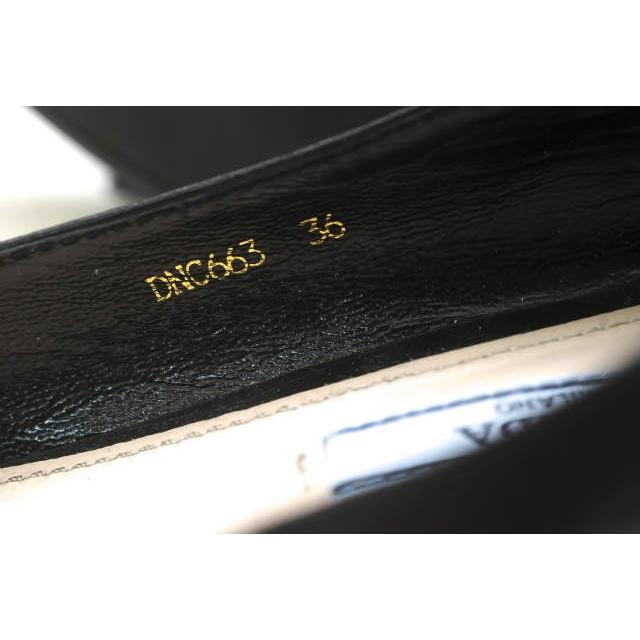PRADA プラダ NAPPA リボンモチーフヒールパンプス DNC663 F035 36(23cm) ブラック ナッパレザー シューズ |  | 08