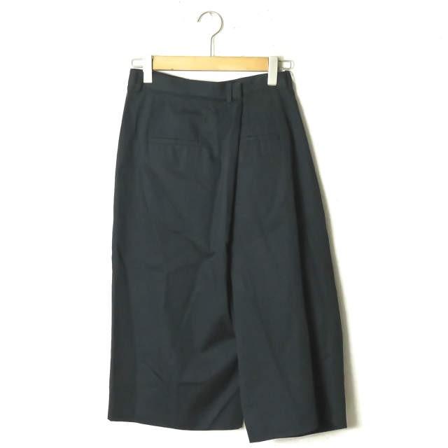 Maison Margiela 1 メゾンマルジェラ 19SS Cropped Wrap Front Pants クロップドパンツ S51MU0027 38 ネイビー マルタン ワイド |  | 01