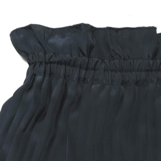 リミフゥ LIMI feu 19SS 日本製 プリーツイージーマキシスカート LH-S02-901 S ネイビー ロング ポリエステル ボトムス |  | 03