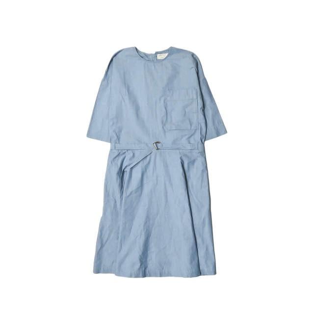 Maison Kitsune メゾンキツネ Jadecham シャンブレーラウンドネックワンピース Kwe1603 38 ライトブルー 半袖 トップス Lm1637 Loopヤフーショッピング店 通販 Yahoo ショッピング