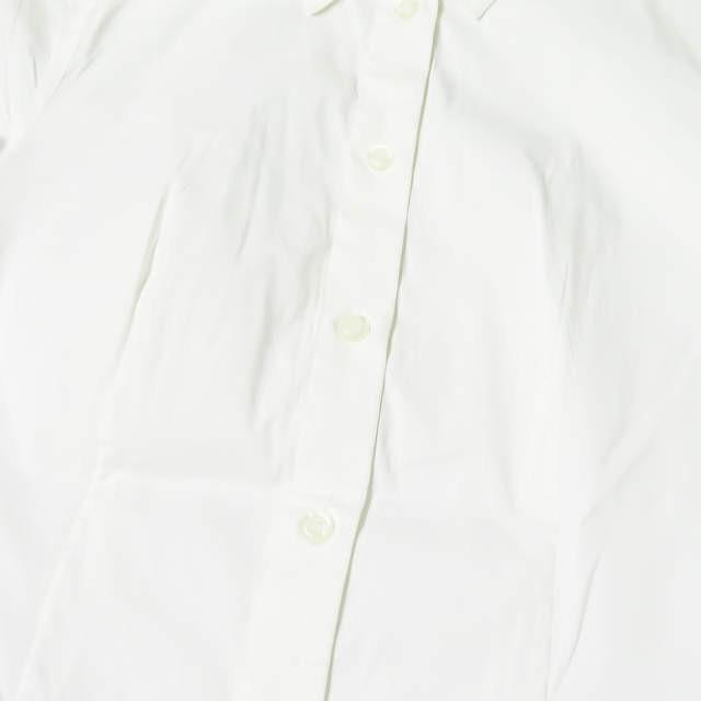 PRADA プラダ ストレッチコットンナローフィットソリッドシャツ DNA562 S122 F62 38 ホワイト 長袖 レギュラーカラー トップス |  | 05