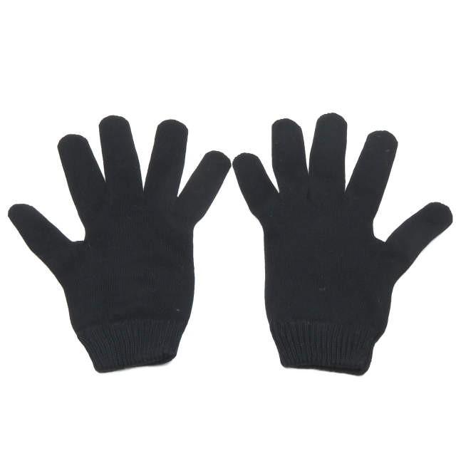 PRADA プラダ イタリア製 コットンハイゲージニットグローブ DNA614 S151 L9P ブラック 手袋 |  | 02