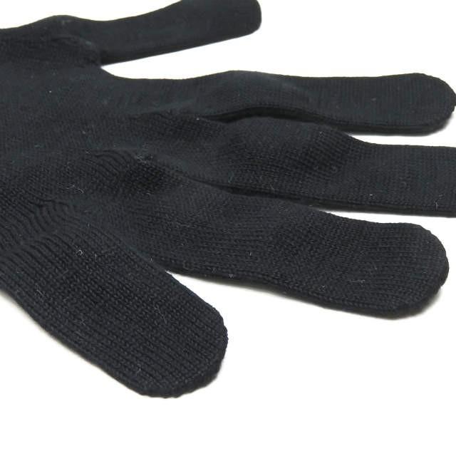 PRADA プラダ イタリア製 コットンハイゲージニットグローブ DNA614 S151 L9P ブラック 手袋 |  | 04