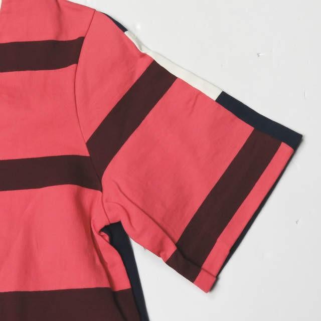 Stella McCartney ステラマッカートニー イタリア製 フラワーポケットボーダーカットソー 370179SEW15 34 ピンク 半袖 ☆☆lm1650 |  | 04