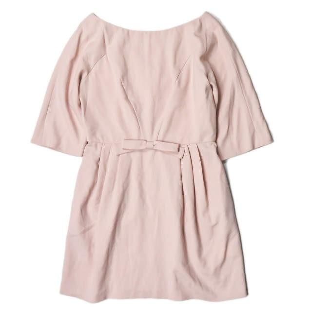 レッドヴァレンティノ Red Valentino ストレッチクレープショートドレス Hr3v0105 V112r 44 ピンク リボン ポリエステル ワンピース トップス Lm1697 Loopヤフーショッピング店 通販 Yahoo ショッピング