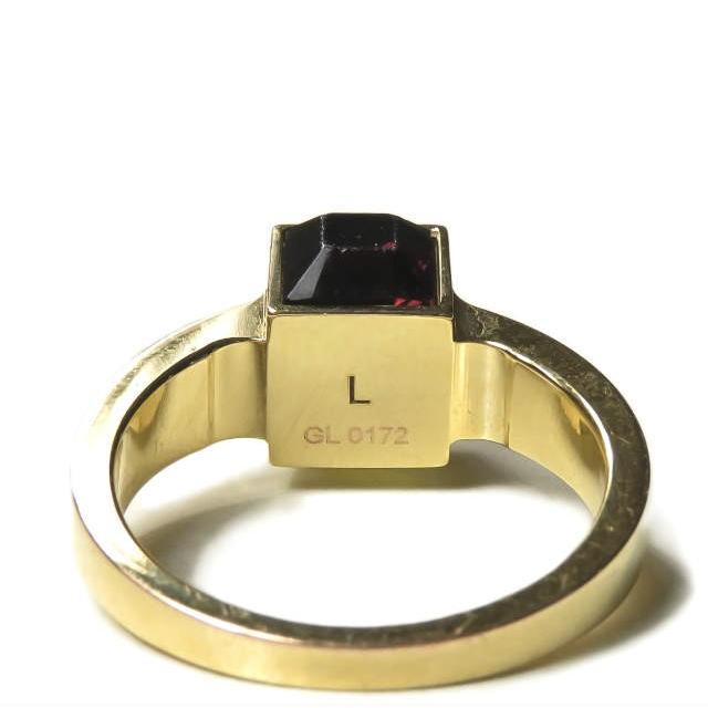 ルイ・ヴィトン LOUIS VUITTON バークギャンブルリング GL0172 13号 ゴールド ダイス カラーストーン 指輪 アクセサリー |  | 03