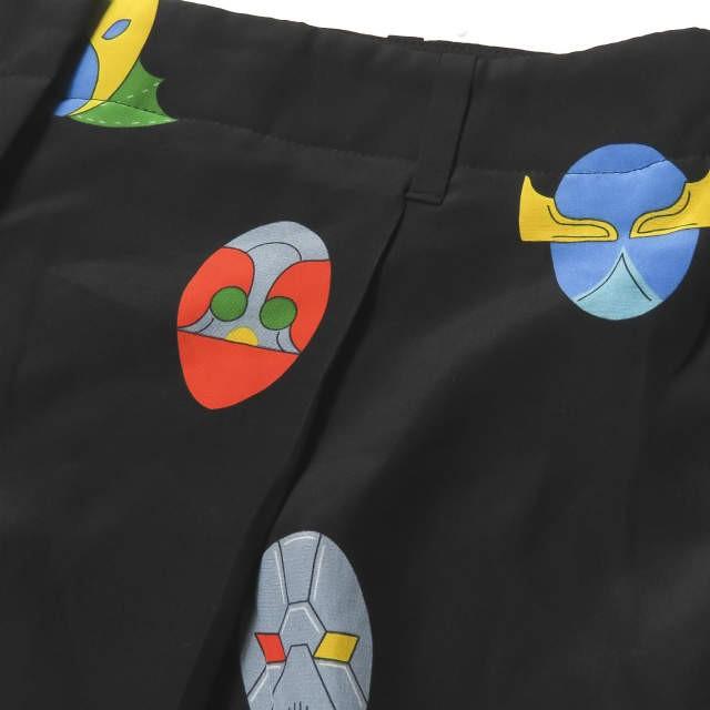 ステラマッカートニー Stella McCartney スーパーヒーローズ シルクタックショーツ 370179SEW15 42 ブラック プリント ショートパンツ |  | 04