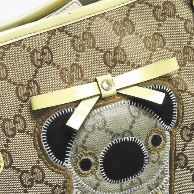 グッチ GUCCI GUCCIOLI オリバー トートバッグ ベージュ パグ GG グッチ GUCCI GUCCIOLI オリバー トートバッグ ベージュ パグ GG