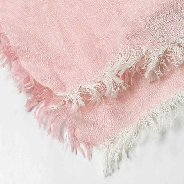 グッチ GUCCI GGマーク フリンジ大判ストール ピンク マフラー ダブルジー |  | 04