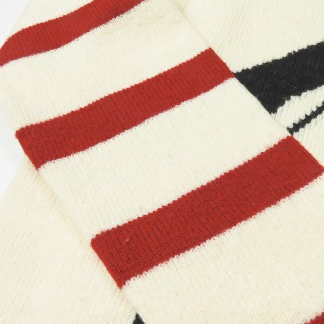 シャネル CHANEL イタリア製 2007年 ヴィンテージ ペンギンニット 40 オフホワイト/レッド セーター ココマーク ボーダー プルオーバー トップス |  | 06