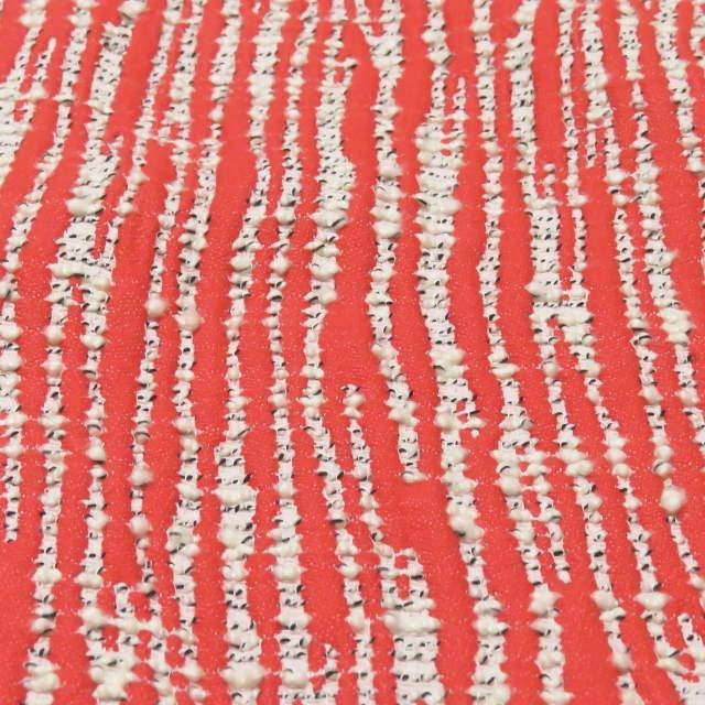 カルヴェン CARVEN コットンツイードノースリーブワンピース 140R108 38 レッド ジャガード タイト ドレス トップス |  | 07