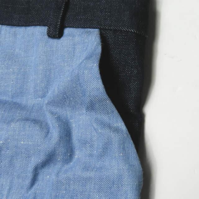 セリーヌ CELINE 2011AW パッチワークデニムワンピース 26I133408 40 ネイビー フィービー・ファイロ 長袖 ミニスカート トップス |  | 09