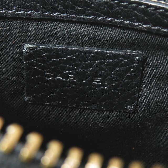 カルヴェン CARVEN イタリア製 71 MAHLER 2WAYレザーショルダーバッグ ブラック 型押し グレイン チェーン カバン |  | 12