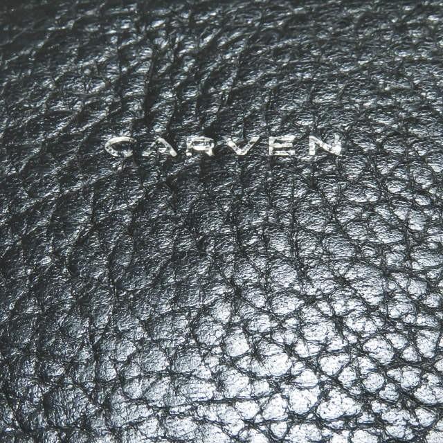 カルヴェン CARVEN イタリア製 71 MAHLER 2WAYレザーショルダーバッグ ブラック 型押し グレイン チェーン カバン |  | 05