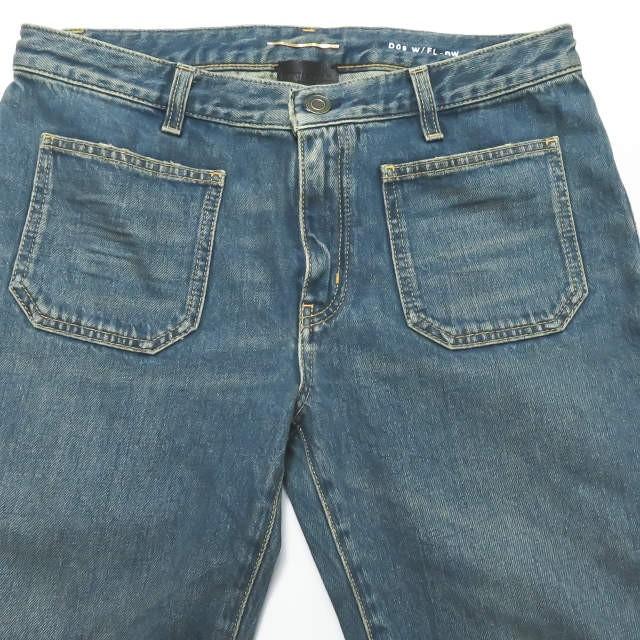 サンローランパリ SAINT LAURENT PARIS イタリア製 D09 W/FL-RW フレア