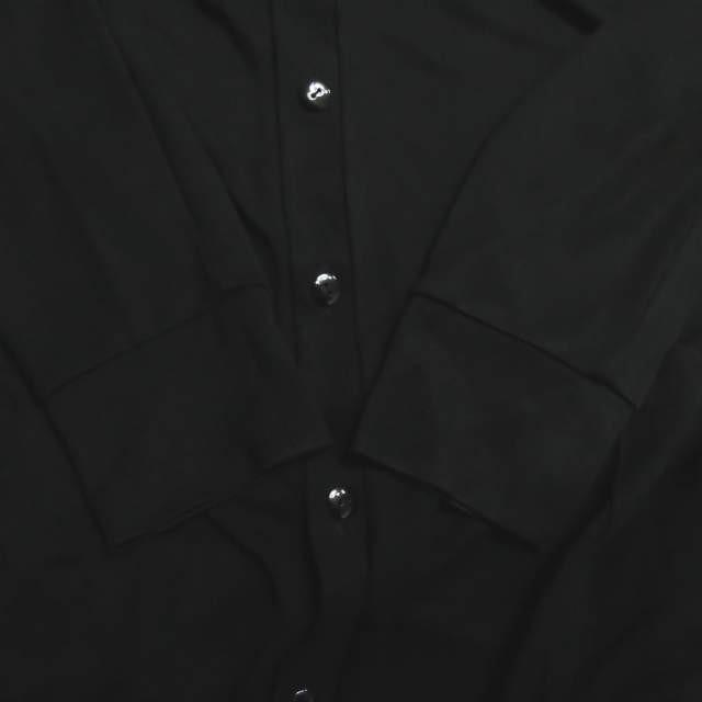 リミフゥ LIMI feu 17AW 日本製 ショルダーボタンロングカーディガン LD-T02-933 S ブラック キュプラ ニット マキシ トップス |  | 05