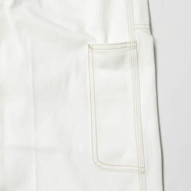 アクネストゥディオズ Acne Studios TEXEL W DEN コットンツイルワイドサブリナパンツ 34 ホワイト ペインター ベルトレス クロップド ボトムス |  | 06