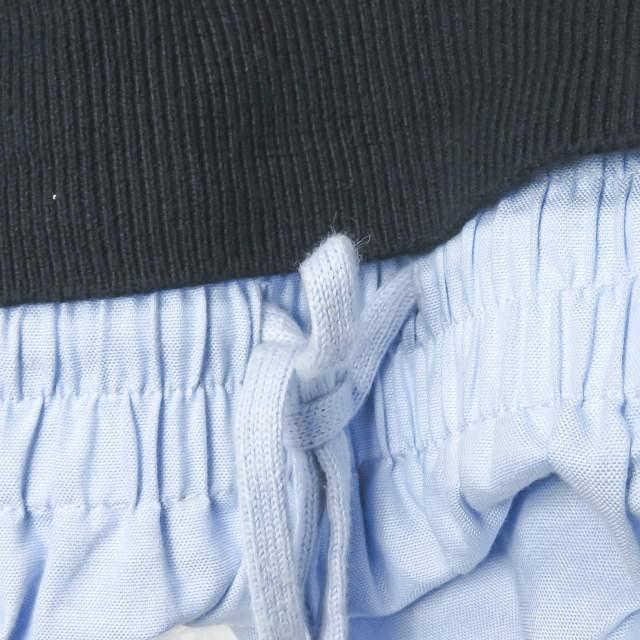 CARVEN カルヴェン コットンニットドッキングワンピース 840RO06 38 ネイビー 長袖 クルーネック 布帛 トップス ☆☆lm1865 |  | 06