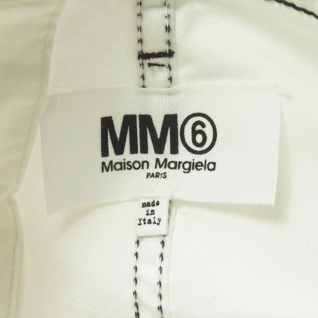 エムエムシックス MM6 18SS イタリア製 タックワイドパンツ エムエムシックス MM6 18SS イタリア製 タックワイドパンツ