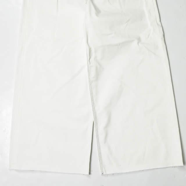 エムエムシックス MM6 18SS イタリア製 タックワイドパンツ