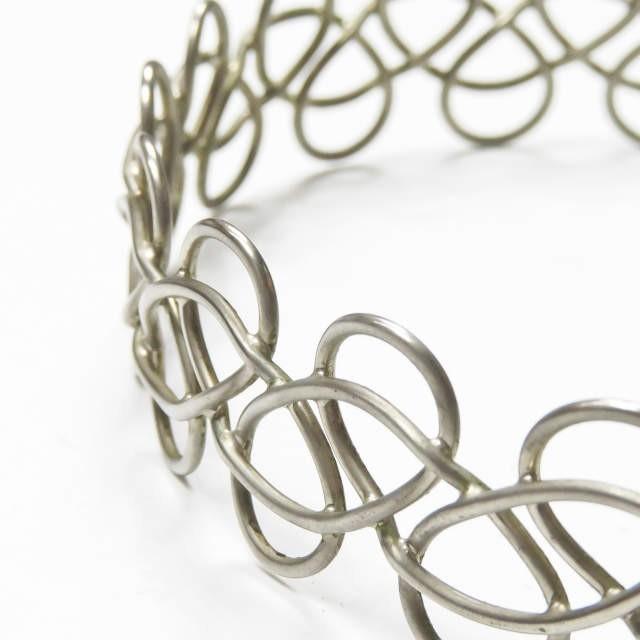 アクネストゥディオズ Acne Studios Fabi メタルタトゥーチョーカー シルバー ワイヤー アクセサリー |  | 03