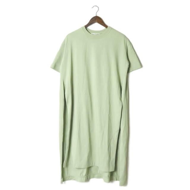 アクネストゥディオズ Acne Studios サイドスリットドレス Xs グリーン 半袖 ワンピース ロング トップス Lm1900 Loopヤフーショッピング店 通販 Yahoo ショッピング