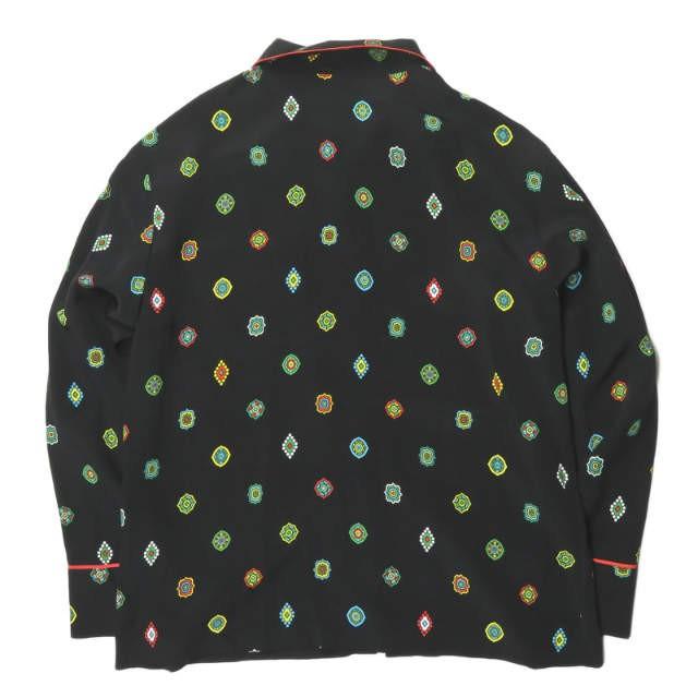 ケンゾー エイチアンドエム Kenzo X H M 別注 シルクマルチパターンシャツ 38 ブラック 長袖 総柄 トップス Lm1945 Loopヤフーショッピング店 通販 Yahoo ショッピング