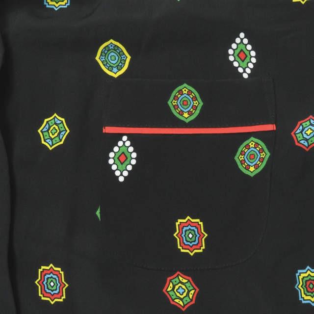 ケンゾー エイチアンドエム Kenzo X H M 別注 シルクマルチパターンシャツ 38 ブラック 長袖 総柄 トップス Lm1945 Loopヤフーショッピング店 通販 Yahoo ショッピング