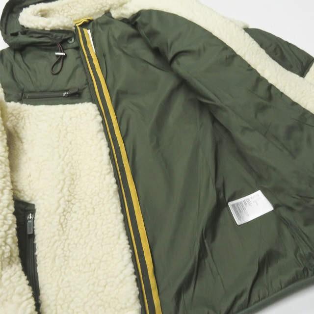 アーデム エイチアンドエム ERDEM x H&M 別注 ボアフリースジップジャケット S オフホワイト/カーキ ブルゾン アウター |  | 09
