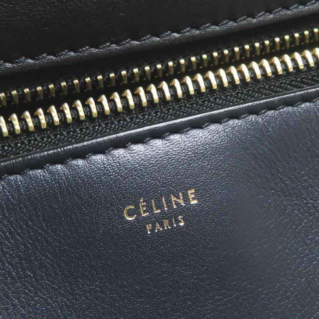 CELINE セリーヌ EDGE LARGE エッジ ラージ ブラック/ネイビー バイカラー ワンハンドル ハンドバッグ トート カバン ☆☆lm1975 |  | 02