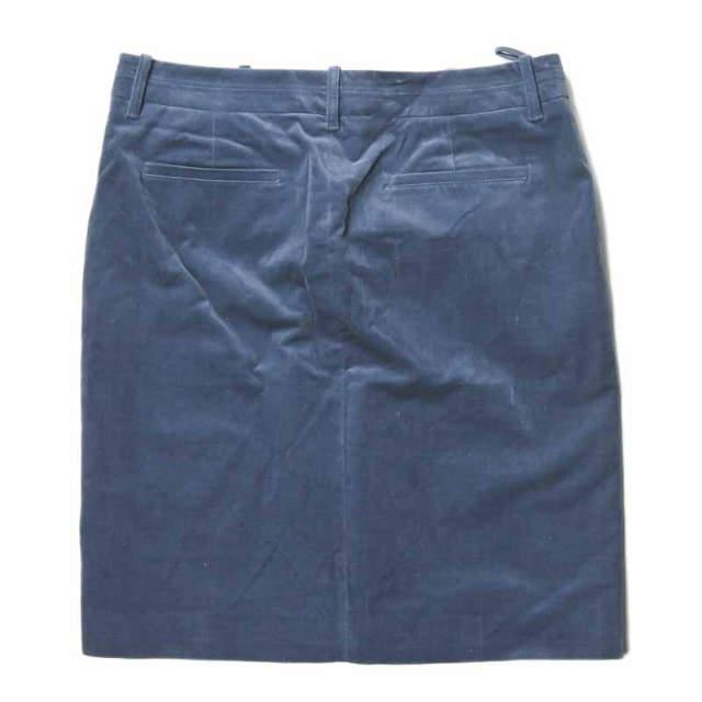 GUCCI グッチ イタリア製 ストレッチベルベットタイトスカート 271269-ZK452 42 ネイビー ベロア ボトムス ☆☆lm1979 |  | 01