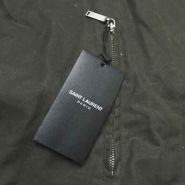 SAINT LAURENT PARIS サンローランパリ 17AW シャーリング オイルドミリタリーコート UP73 2017 0065 40 ワックスコーティング ☆☆lm1988 |  | 13
