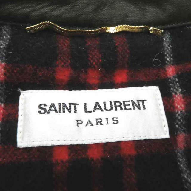 SAINT LAURENT PARIS サンローランパリ 17AW シャーリング オイルドミリタリーコート UP73 2017 0065 40 ワックスコーティング ☆☆lm1988 |  | 02