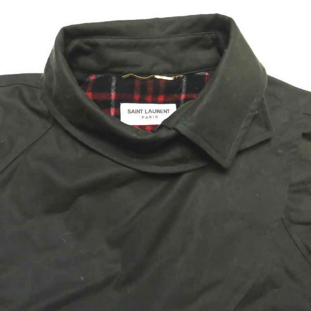 SAINT LAURENT PARIS サンローランパリ 17AW シャーリング オイルドミリタリーコート UP73 2017 0065 40 ワックスコーティング ☆☆lm1988 |  | 03