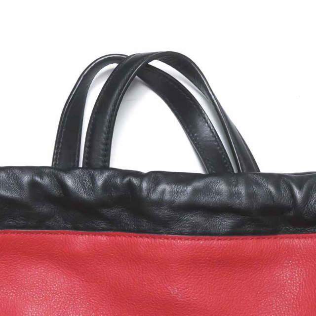 GUCCI グッチ イタリア製 Print leather drawstring backpack レザードローストリングバックパック 516639 レッド ナップサック ☆☆lm1993 |  | 02