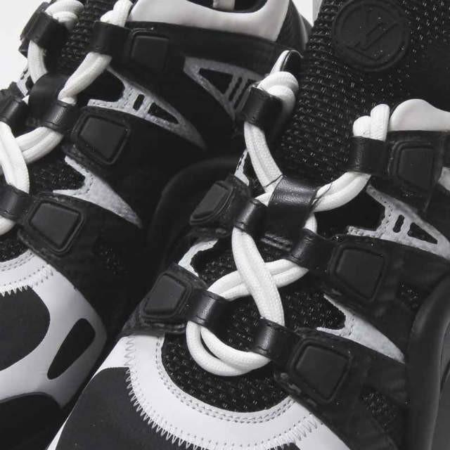 ルイ・ヴィトン LOUIS VUITTON イタリア製 LV ARCHLIGHT SNEAKER  アークライトスニーカー GO 0158 40(26cm) ホワイト/ブラック スニーカー |  | 05